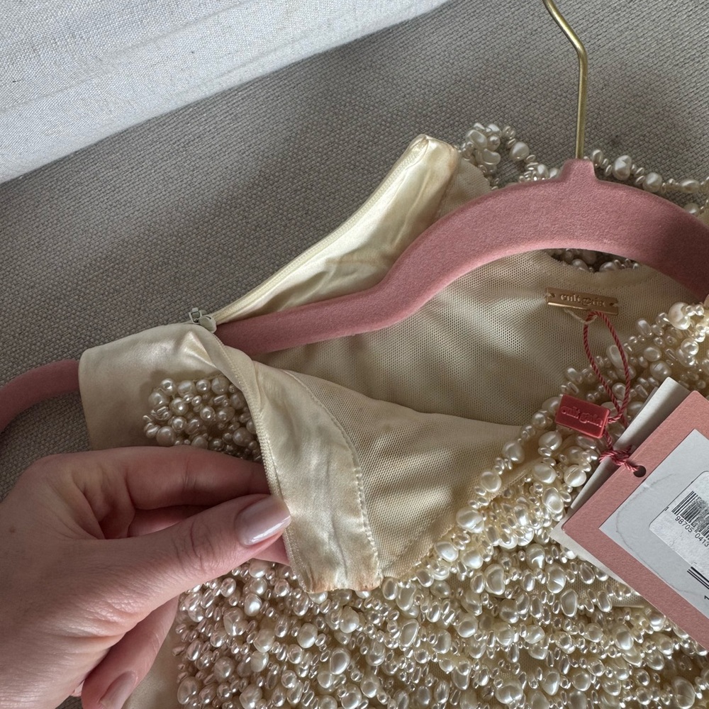 Cult Gaia TARAJI TOP, Pearl - Picture 5 of 7